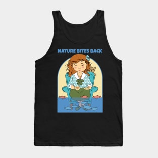 Climate Change Nature Bites Back Tank Top